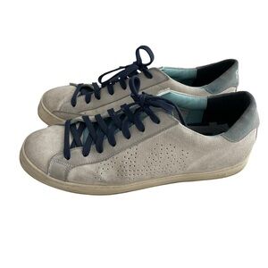 P448 Gray and Blue Sneakers